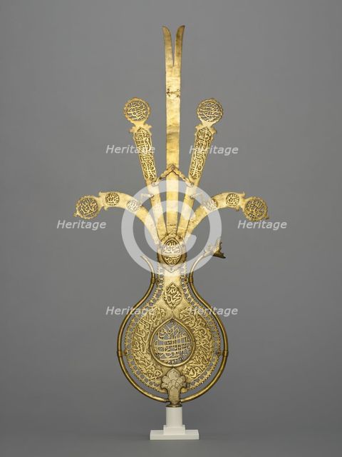 Ceremonial Standard ('Alam), 17th/18th century. Creator: Unknown.