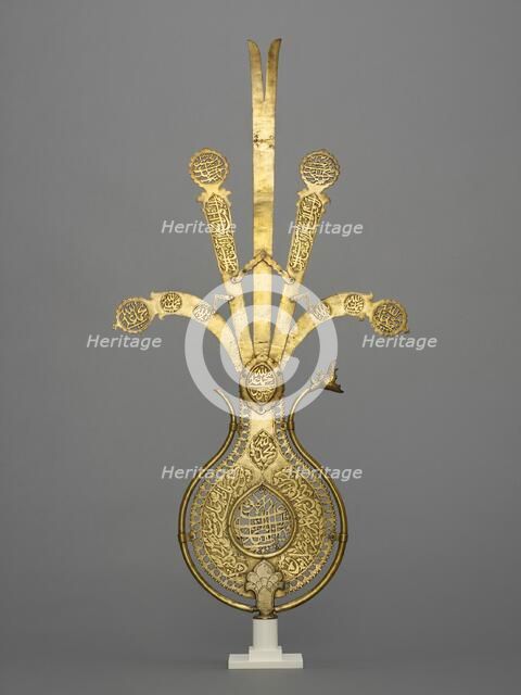 Ceremonial Standard ('Alam), 17th/18th century. Creator: Unknown.