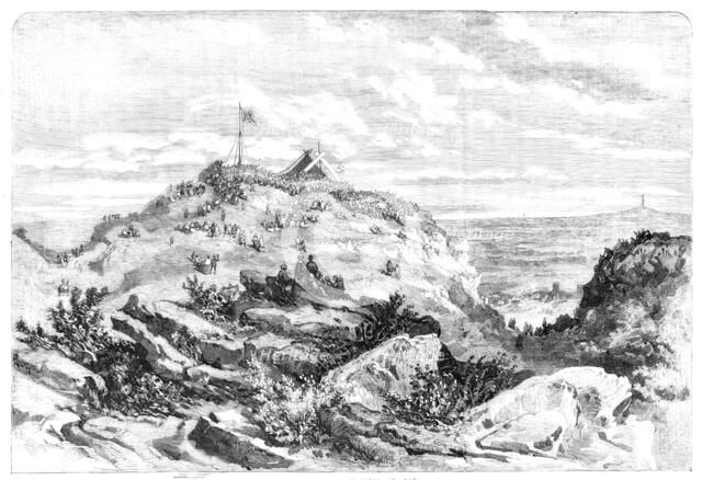 Ceremony of Laying the Foundation-Stone of a Memorial to the late Marquess of..., Ireland, 1857. Creator: Unknown.