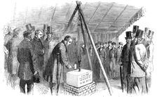 Ceremony of Laying the Foundation-Stone of the New School-House at the Philanthropic Society's Farm, Creator: Unknown