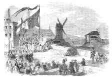 Ceremony of the Blessing of the Sea, at Ostend, 1854. Creator: Unknown
