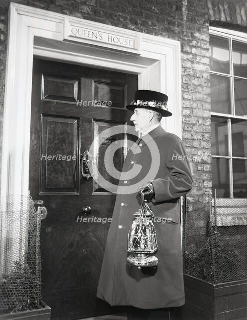 Ceremony of the Keys, Tower of London, c1955. Creator: Arthur Charles Kirby Ware.