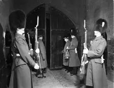Ceremony of the Keys, Tower of London, c1955. Creator: Arthur Charles Kirby Ware