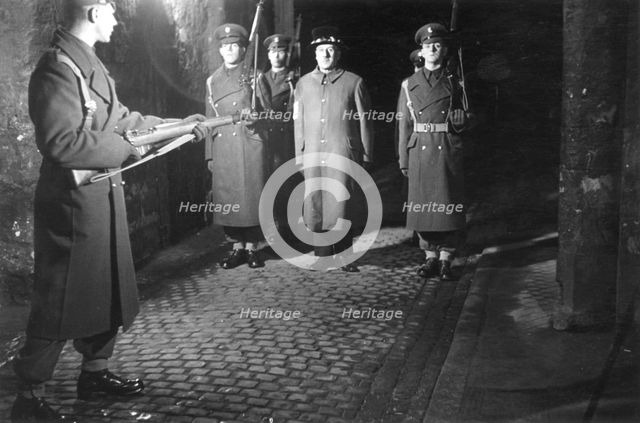 Ceremony of the Keys, Tower of London, c1955. Creator: Arthur Charles Kirby Ware.