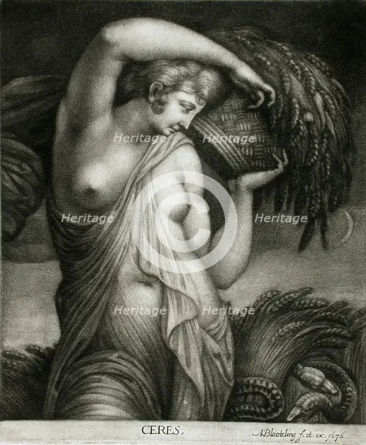 Ceres, 1676. Creator: Abraham Blooteling.