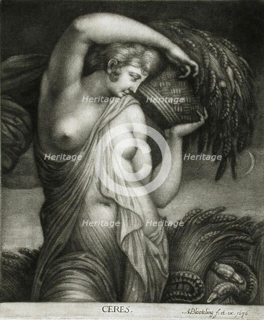 Ceres, 1676. Creator: Abraham Blooteling.