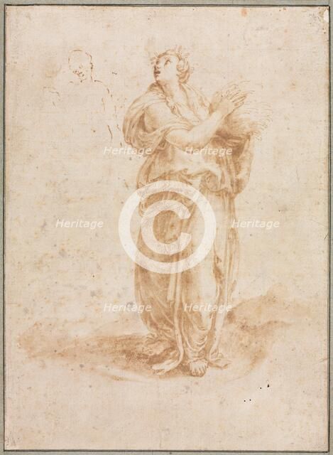 Ceres, 16th century. Creator: Lelio Orsi (Italian, 1511-1587).