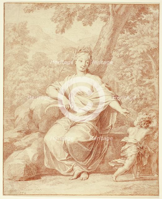 Ceres, 1752. Creator: Jan Wandelaar.