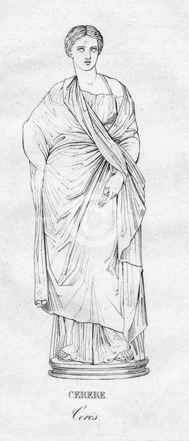 'Ceres (Cerés)', c1850. Artist: Unknown.