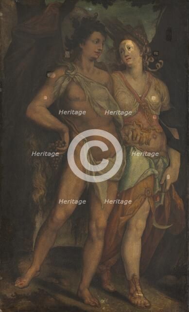 Ceres and Bacchus, 1600s. Creator: Unknown.