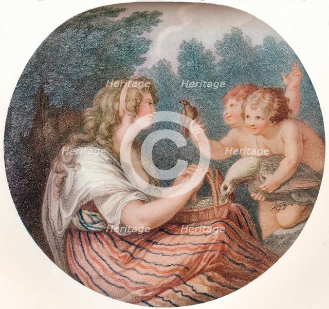 Ceres, c1747-1815, (1915). Artist: Francesco Bartolozzi
