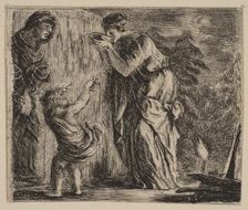 Ceres, from Game of Mythology (Jeu de la Mythologie), 1644. Creator: Stefano della Bella