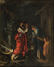 Ceres in the House of Hecuba, c1605. Creators: Adam Elsheimer, Follower of Adam Elsheimer