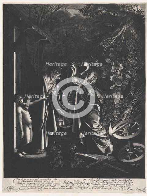 Ceres Searching for Her Daughter,.n.d. Creator: Hendrik Goudt.
