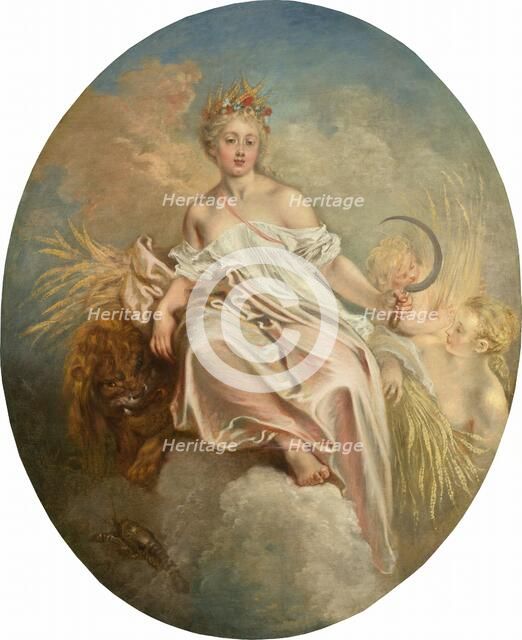 Ceres (Summer), c. 1717/1718. Creator: Jean-Antoine Watteau.