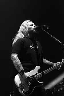 Ceri Monger, New Model Army live at the Roundhouse, London, May 2024. Creator: Annapaola Marchesani