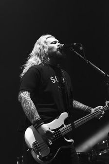 Ceri Monger, New Model Army live at the Roundhouse, London, May 2024. Creator: Annapaola Marchesani