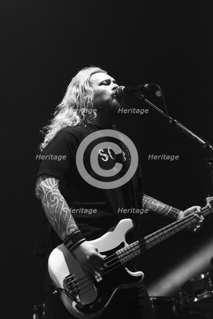 Ceri Monger, New Model Army live at the Roundhouse, London, May 2024. Creator: Annapaola Marchesani.