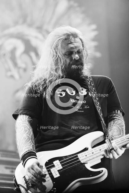 Ceri Monger, New Model Army live at the Roundhouse, London, May 2024. Creator: Annapaola Marchesani.