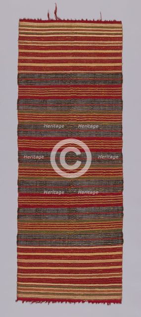 Cermonial Textile, Bali, 19th century. Creator: Unknown.