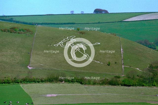 Cerne Abbas Giant, 18th century. Artist: Unknown