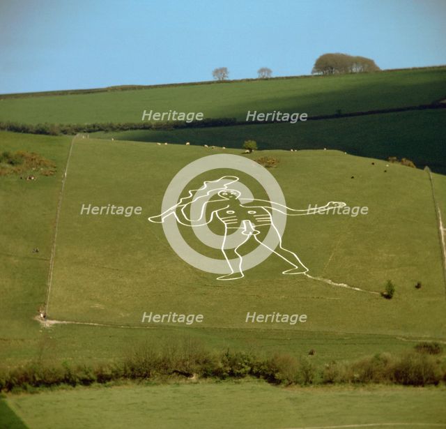 Cerne Abbas Giant, 18th century. Artist: Unknown