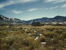 Cerros, near Costilla, New Mexico, 1943. Creator: John Collier