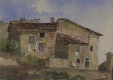 Certaldo, June 6th, 61, 1861. Creator: Samuel Colman