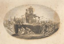 Certificate of Bible Society, 19th century. Creator: Asher Brown Durand