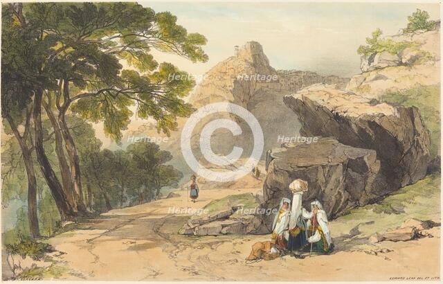 Cervara. Creator: Edward Lear.