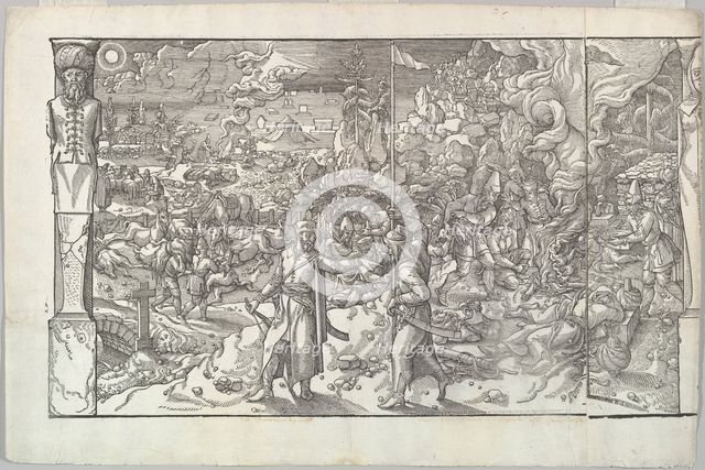 Ces Moeurs et fachons de faire de Turcz (Customs and Fashions of the Turks), 16th century. Creator: Pieter Coecke van Aelst;Van Aelst, Pieter Coecke the Elder;Coeck;Aelst, Pieter Coecke van.