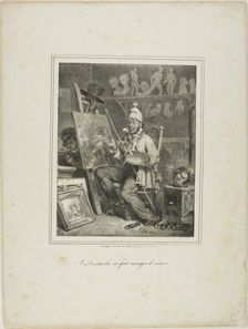 Ces Croûtes-là en Font Manger D'autres, 1827–28. Creator: Auguste Raffet