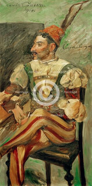 Cesare Borgia (Arthur Kraft), 1914. Creator: Corinth, Lovis (1858-1925).