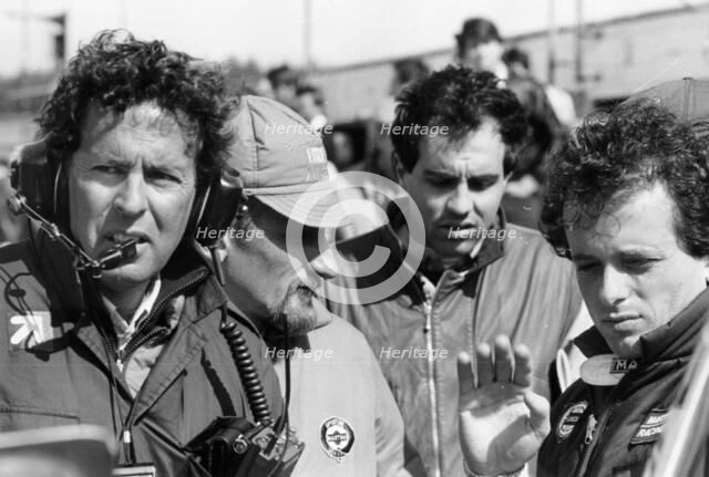 Cesare Fiorio and Mauro Baldi, 1984. Artist: Unknown