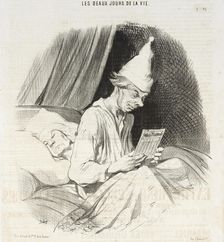C'est bien aujourd'hui, 28 juillet, Ste. Anne..., 1846. Creator: Honore Daumier
