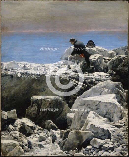 C'est fini: Napoléon Ier à Sainte-Hélène. Creator: Rex, Oscar (1857-1929).