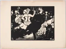 C'est la guerre (It's the war), 1915-1916. Creator: Vallotton, Felix Edouard (1865-1925)