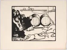 C'est la guerre (It's the war), 1915-1916. Creator: Vallotton, Felix Edouard (1865-1925)