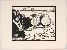 C'est la guerre (It's the war), 1915-1916. Creator: Vallotton, Felix Edouard (1865-1925)