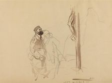 C'est là, que j'ai fini le curé, c. 1914/1919. Creator: Jean Louis Forain