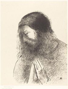 C'est moi, Jean, qui ai vu et qui ai oie ces choses (And I John saw these things and heard..., 1899. Creator: Odilon Redon