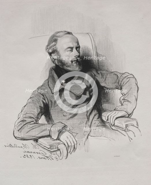 Ch. Chandellier, 1842. Creator: Paul Gavarni (French, 1804-1866).