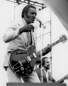 Chuck Berry, Capital Jazz Festival, London, 1979. Creator: Brian Foskett