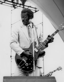 Chuck Berry, Capital Jazz Festival, London, 1979. Creator: Brian Foskett