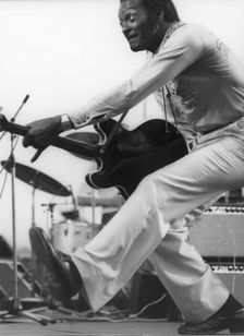 Chuck Berry, Capital Jazz Festival, London, 1979. Creator: Brian Foskett