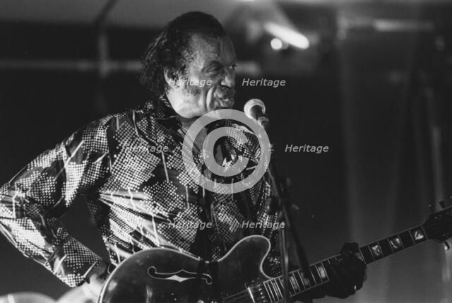 Chuck Berry Capital Jazz Festival, London, 1979. Creator: Brian Foskett.