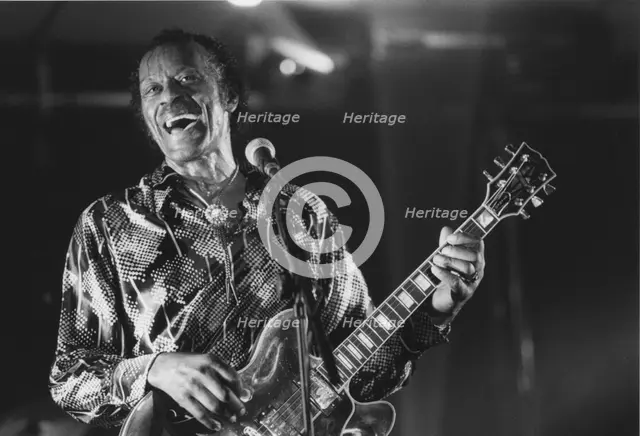 Chuck Berry, Bognor Regis, 1994. Creator: Brian Foskett.
