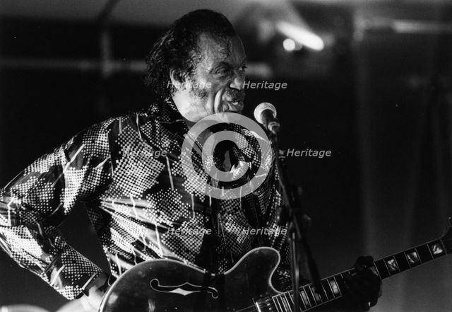 Chuck Berry, Bognor Regis, 1994. Creator: Brian Foskett.