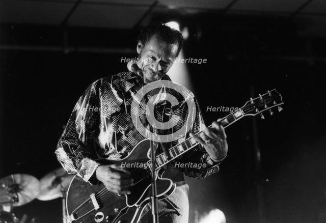 Chuck Berry, Bognor Regis, 1994. Creator: Brian Foskett.