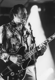 Chuck Berry, Bognor Regis, 1994. Creator: Brian Foskett